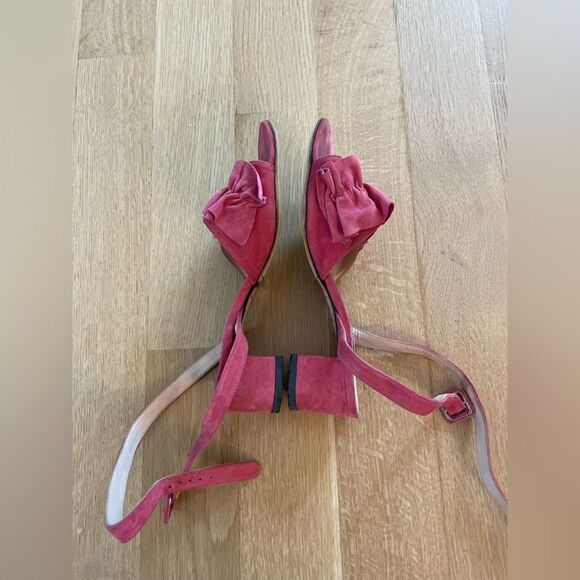 Pink heeled Italian sandals - Picture 8 of 8